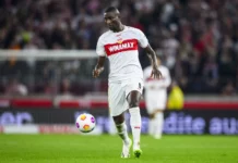 SEHROU GUIRASSY NE QUITTERA PAS LE VFB STUTTGART CET HIVER