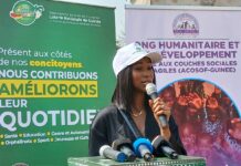 Cérémonie de remise officielle des prothèses à l’ONG « ACOSOF-Guinée » : Safiatou Baldé met en lumière les domaines d’intervention de la Lonagui sur sa responsabilité entreprise et Sociétale !