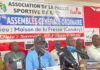 Assemblée générale ordinaire mi-mandat de l’Association de la presse sportive de Guinée APSG: Amadou Tham Camara annonce de bonnes nouvelles !