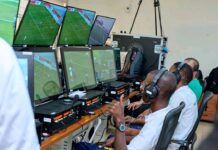Début du cours pratique des arbitres à la technologie VAR au Centre Technique National “ Chérif Souleymane ” de Nongo.