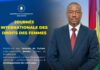 MJS : MESSAGE DU MINSIRRE CELLOU BALDÉ À L’OCCASION DE LA JOURNÉE INTERNATIONALE DES DROITS DES FEMMES