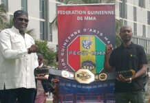 Sports de combat : la Fédération Guinéenne des arts martiaux mixtes signe une convention de partenariat avec Africa Fight League !