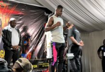 4 ème édition du Challenge Fighting Championship : les 24 athlètes passent avec succès l’épreuve de la pesée avant les combats de Conakry
